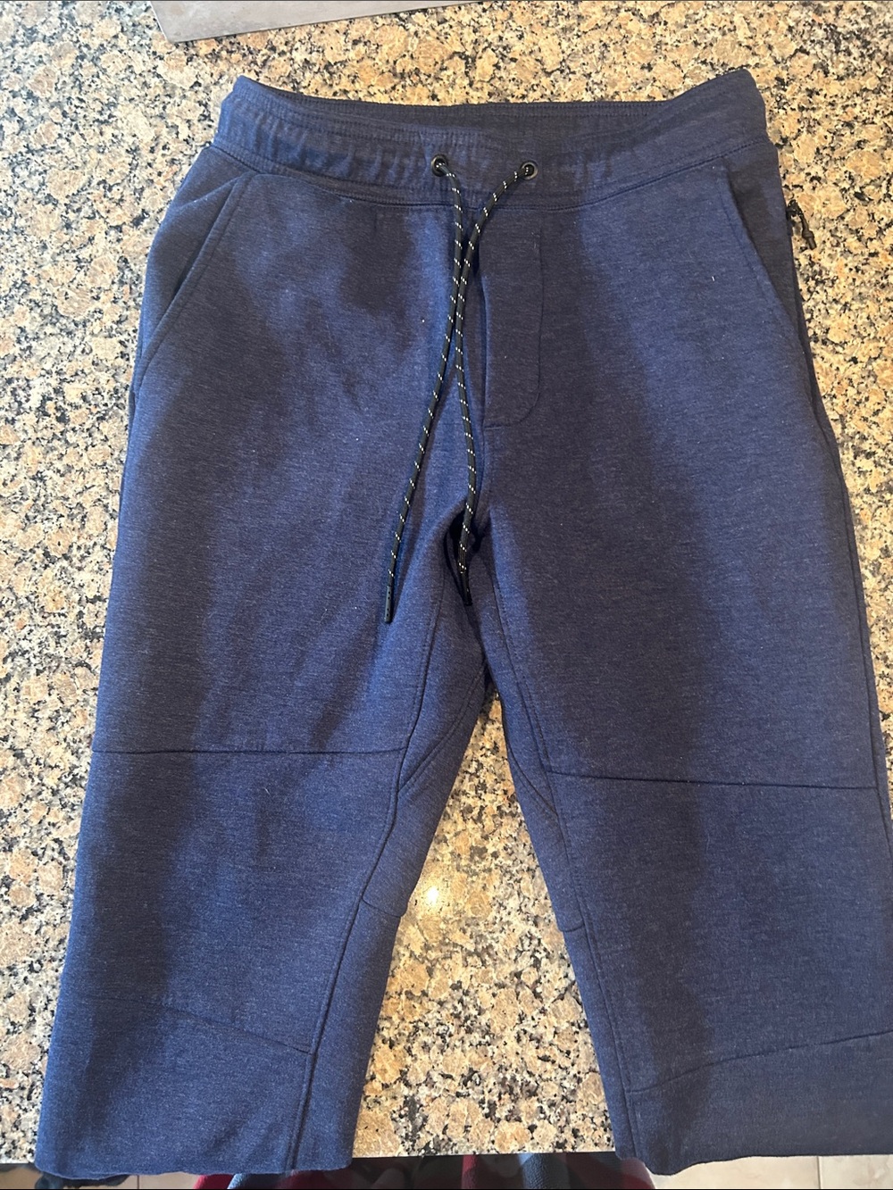 American Eagle Outfitters Men's Navy Blue Jogger Sweatpants
